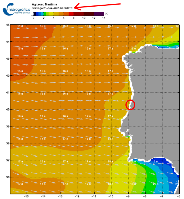 Giant waves alert - 19 to 21 December at Nazaré!