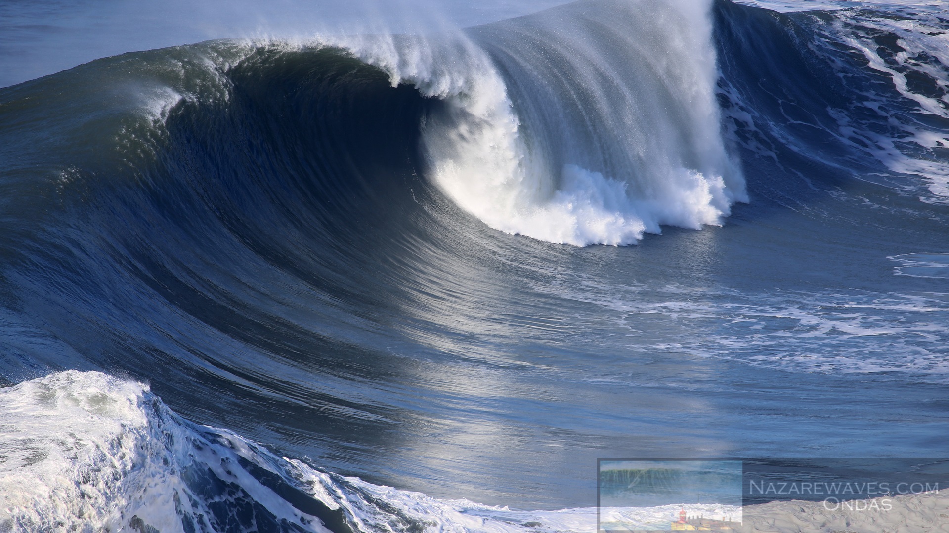 An extremely large wave