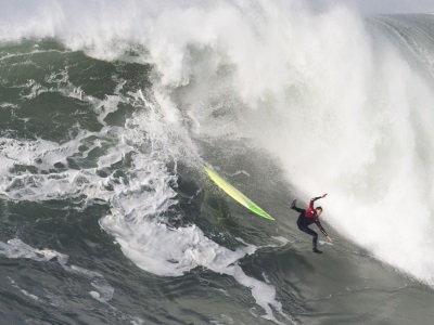 Surf, Bodyboard and Slackline session in Nazaré