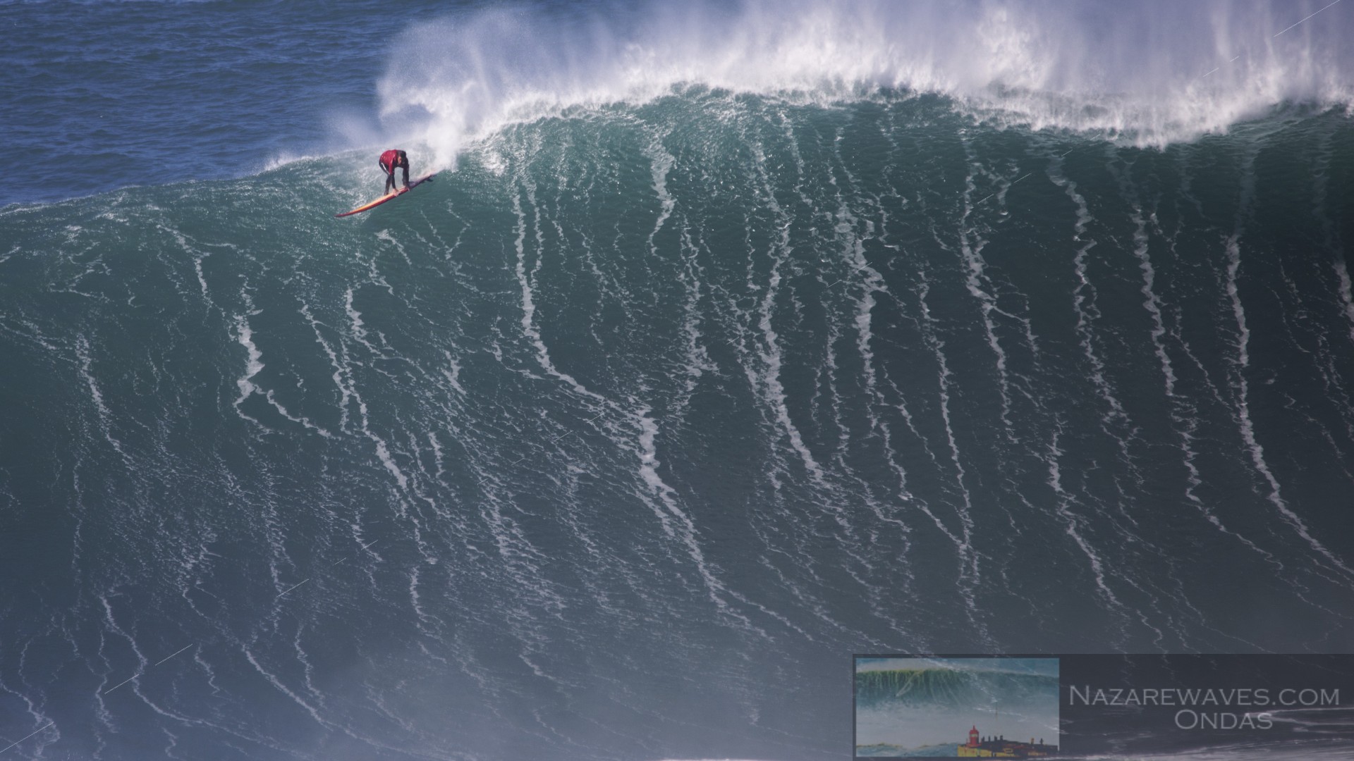 Big Waves And High Emotions At North Beach News Nazaré Big Waves Surf Portugal