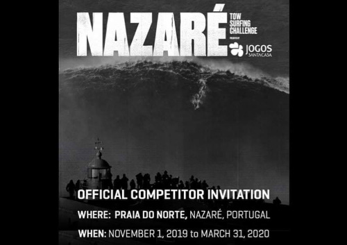 WSL Nazare Tow Surfing Challenge 2019/2020