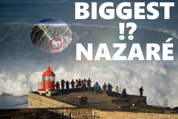 Melhor dia de sempre na Nazaré!?