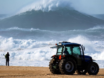 First big swell of the season 2022/23