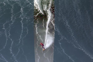 Big Waves surf session at Nazaré - February 8, 2017